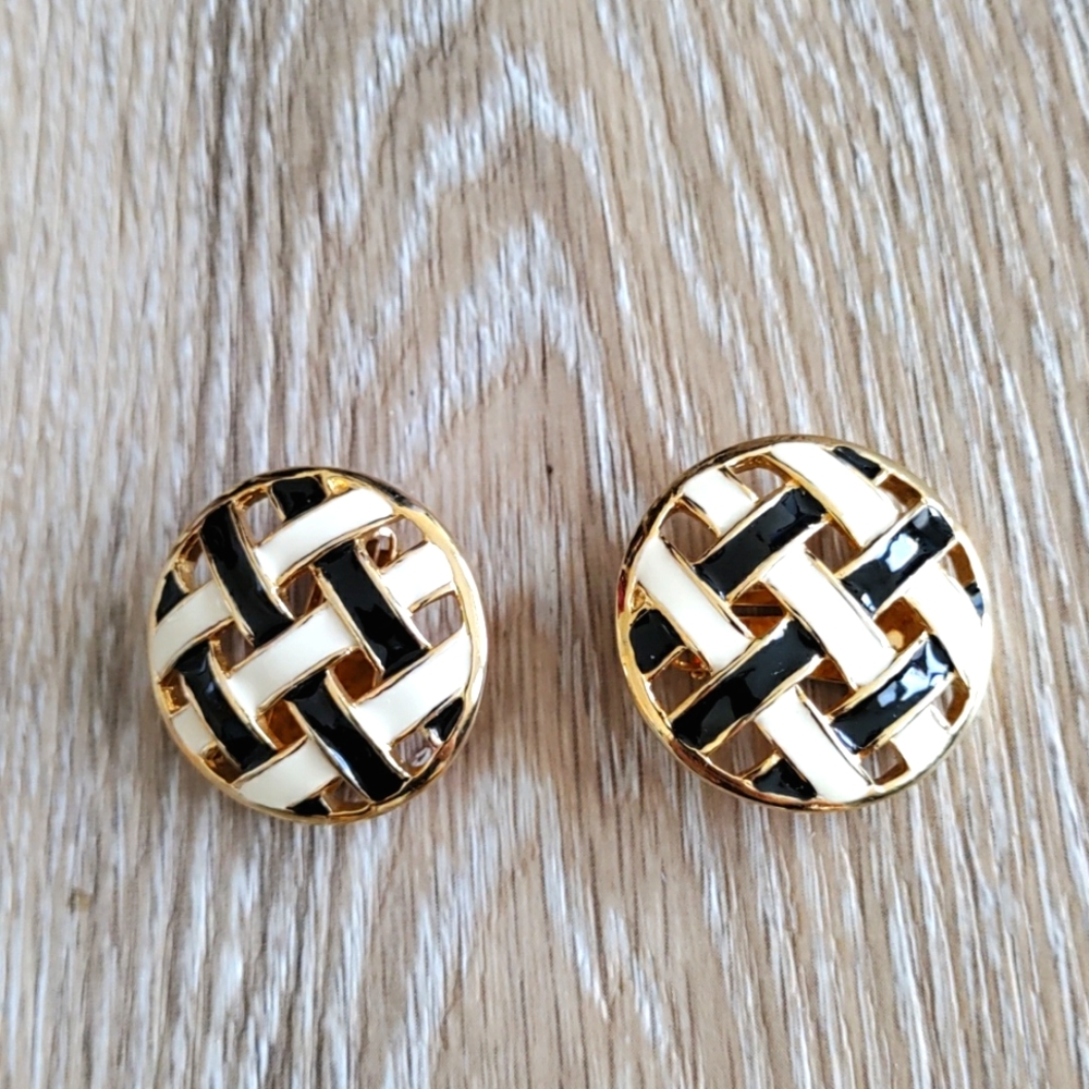 Les Bernard | Gold Plated Clip On Earrings